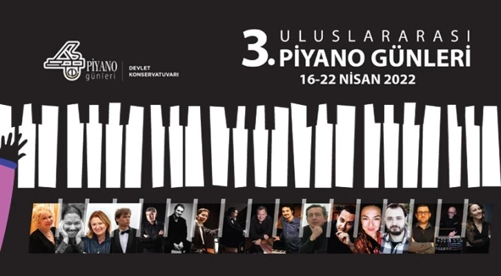 3. Uluslararası Piyano Günleri başlıyor
