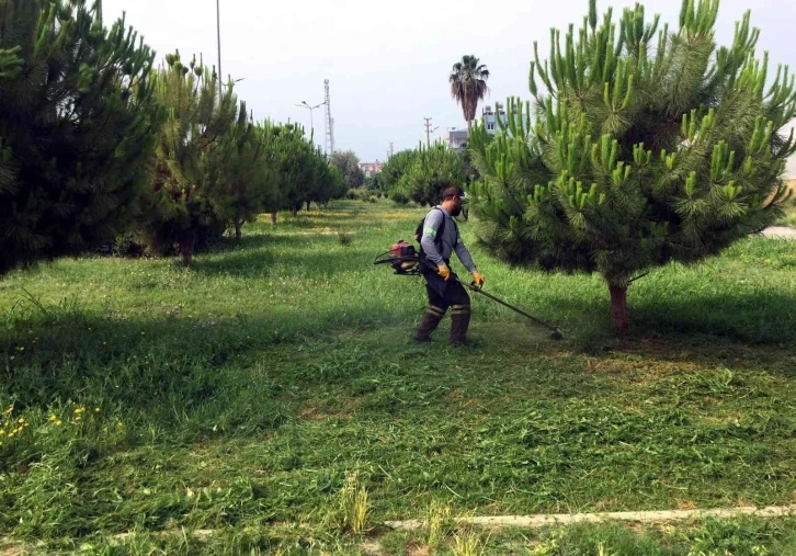 Akdeniz’de park ve yeşil alanlar yenileniyor
