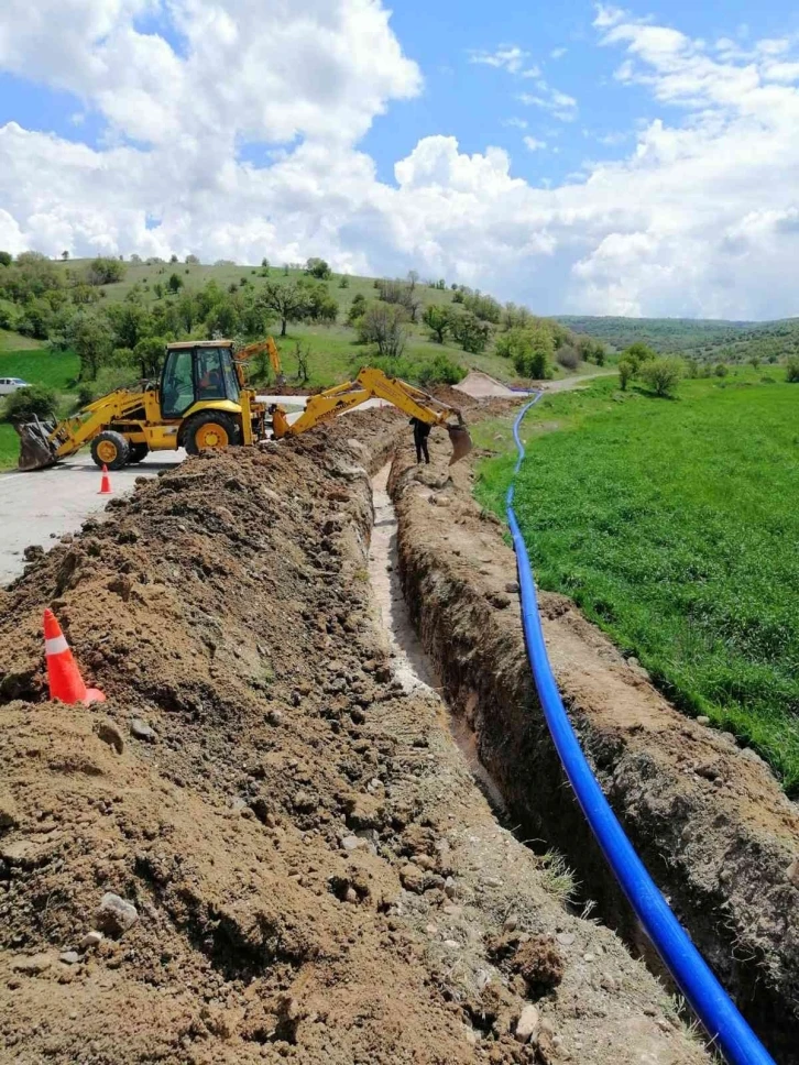 ASKİ, Kalecik’e 29 kilometrelik içme suyu hattı döşedi
