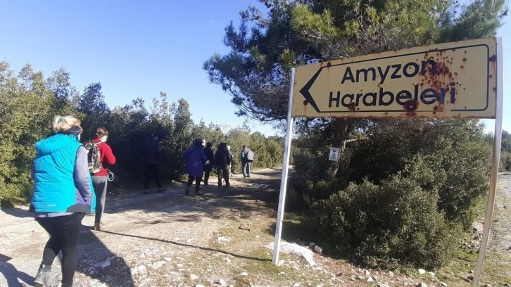 Aydın’ın öksüz kalan antik kenti Amyzon, doğaseverleri etkiledi
