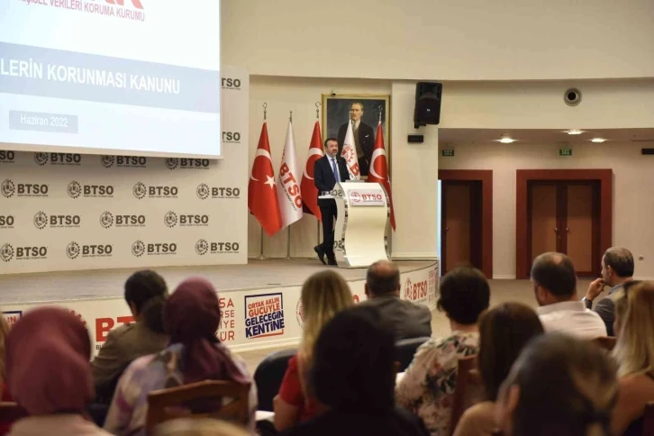 BTSO’da ‘Kişisel Verilerin Korunması’ eğitimi
