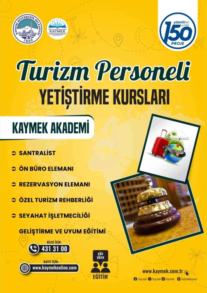 Büyükşehir’den istihdama ve ekonomiye katkı sağlayacak kurs
