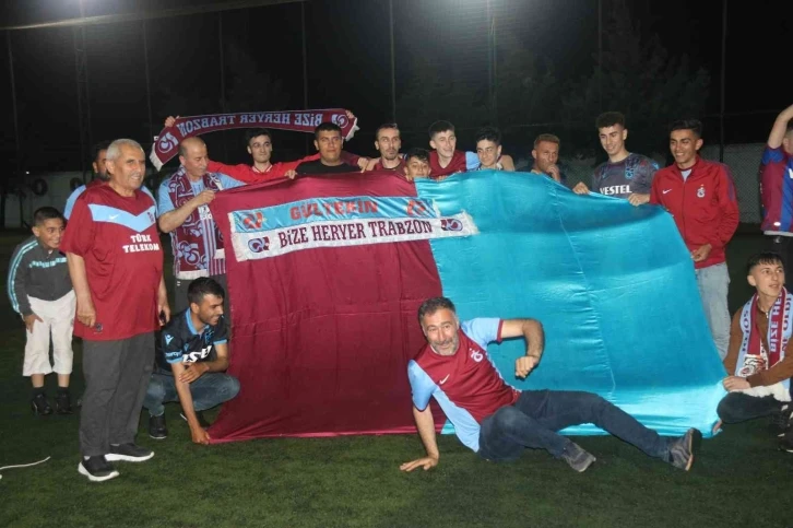 Diyarbakır’da 160 haneli köyde Trabzonspor’un şampiyonluğu kutlandı
