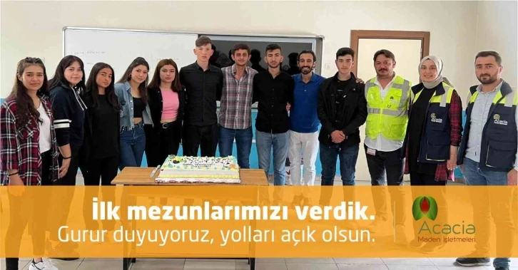 Hanönü’nde Maden Teknolojileri Bölümü ilk mezunlarını verdi
