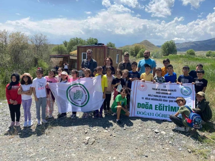 Iğdır’da öğrenciler için tabiat turizmi etkinliği düzenlendi
