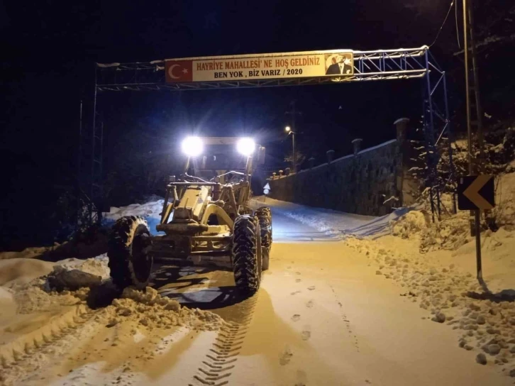 İnegöl’de kapalı köy yolu yok
