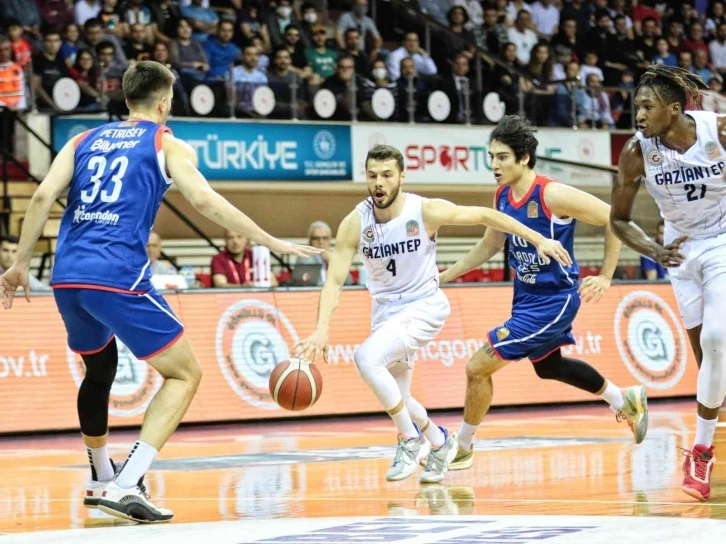 İNG Basketbol Süper Ligi: Gaziantep Basketbol: 78 - Anadolu Efes: 69
