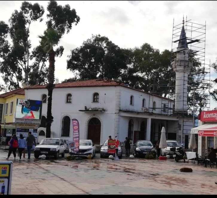 Köyceğiz Hacıbey Camii’nde restore çalışmaları başladı
