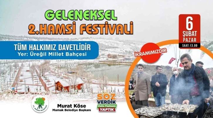 Mamak Belediyesinden Hamsi Festivali
