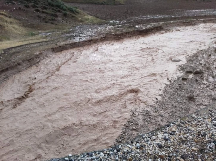 Nallıhan’da dereler taştı, tarım arazileri su altında kaldı
