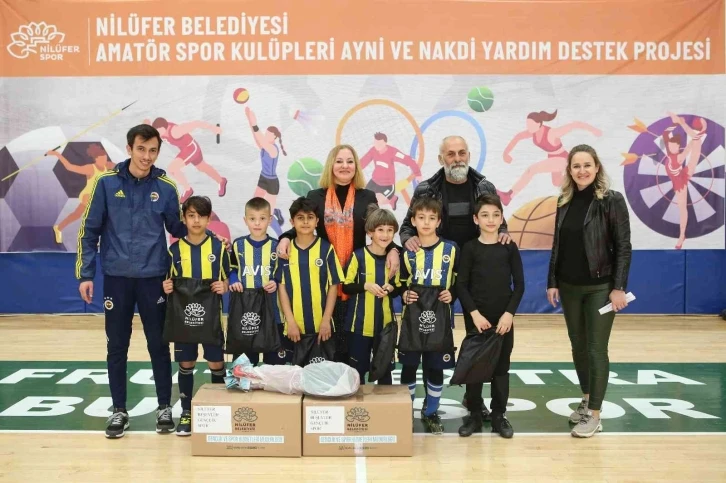 Nilüfer Belediyesi’nden amatör spor kulüplerine destek
