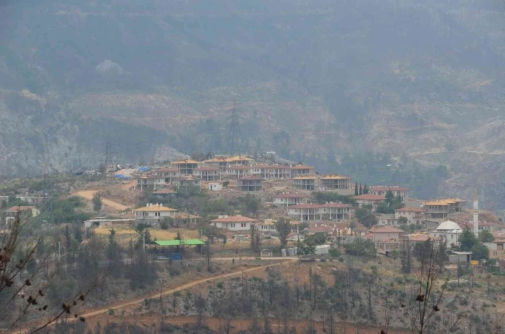 Orman yangınında evlerini kaybedenler için yapılan konutlarda sona gelindi
