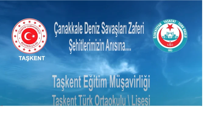 Özbekistan'da Çanakkale Zaferi Etkinliği 