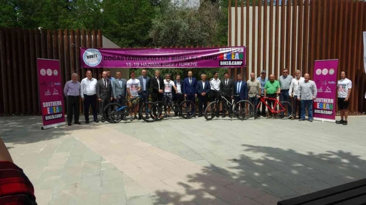 "Bike&Camp Bisiklet Turu" tanıtım toplantısı antik kentte gerçekleştirildi
