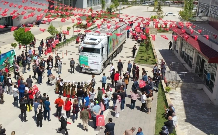 "Spor Aşkı Engel Tanımaz" tırı Malatya’da
