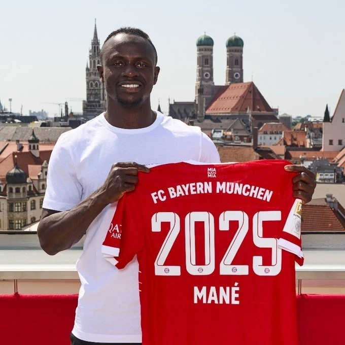 Sadio Mane, resmen Bayern’de
