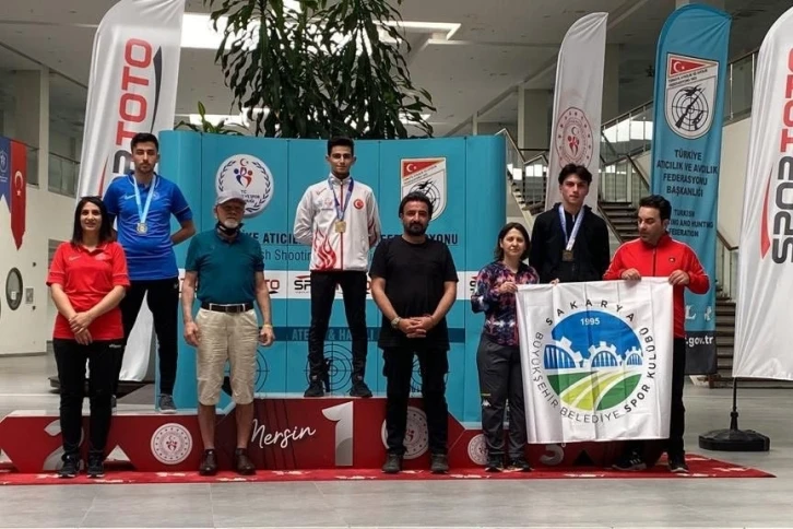 Sakarya Büyükşehirli sporcular hedefi boş geçmedi
