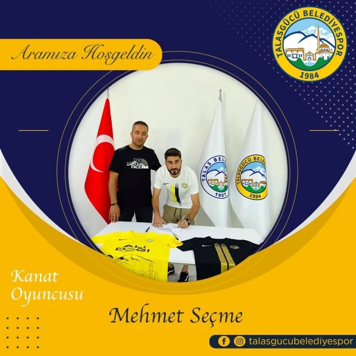 Talasgücü, Mehmet Seçme ile anlaştı
