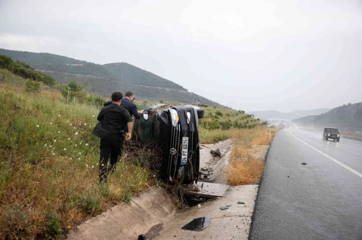 TBMM Başkanı Şentop’un korumalarının bulunduğu araç kaza yaptı
