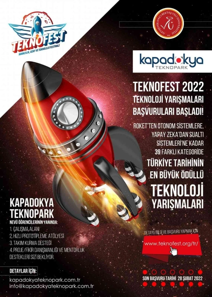 Teknofest 2022 Başvuruları başladı
