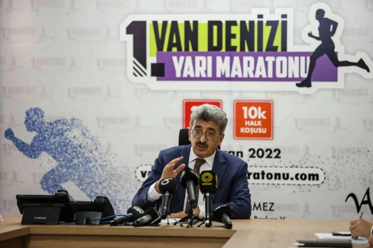 Van’da ‘1. Van Denizi Yarı Maratonu’ heyecanı
