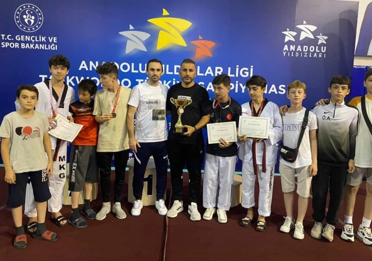 Zonguldak Taekwondo’da Türkiye şampiyonu oldu
