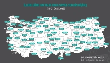 Bilecik’te vaka sayısında az da olsa düşüş yaşandı
