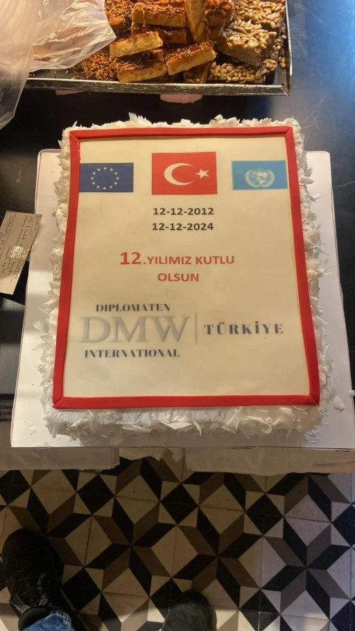 DMW Uluslararası Diplomatlar Birliği 12. Yılını Kutladı