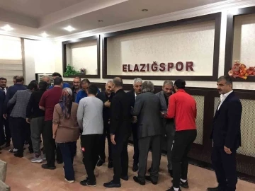 Elazığspor’da bayramlaşma töreni yapıldı
