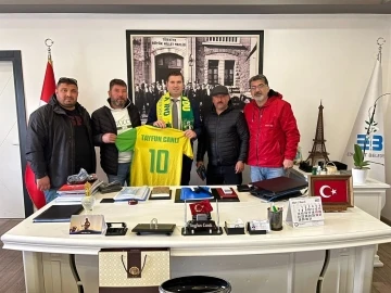 Genç Edrolular’dan Tayfun Canlı’ya teşekkür
