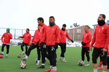 Kars 36 Spor Yakutiye maçı hazırlıklarını tamamladı
