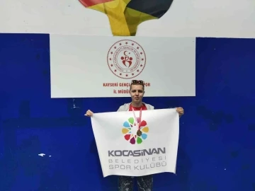 Kocasinan’ın özel sporcusuna otizm engel olmadı
