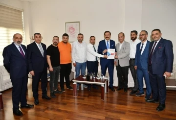 Malatya’nın Eğitim Kart Projesi TOBB Başkanı’na sunuldu
