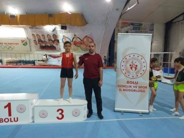 Malatyalı sporcunun derece sevinci
