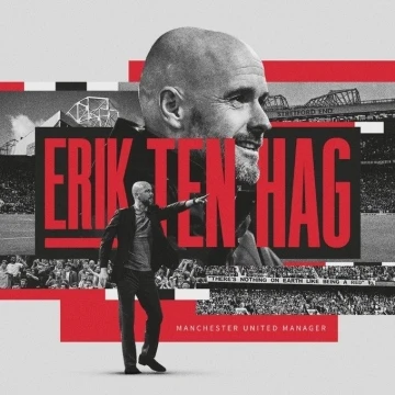 Manchester United’ın teknik direktörü Erik ten Hag oldu
