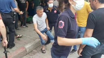 Nazilli’de bıçaklı kavga; 1 yaralı
