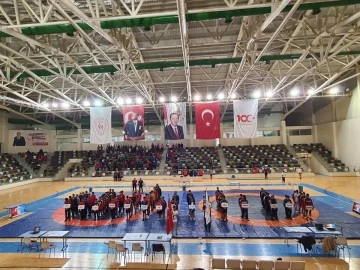 Okul Sporları Güreş Yıldızlar grup müsabakaları başladı
