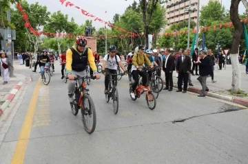 Pedallar Gençlik Haftası için çevrildi
