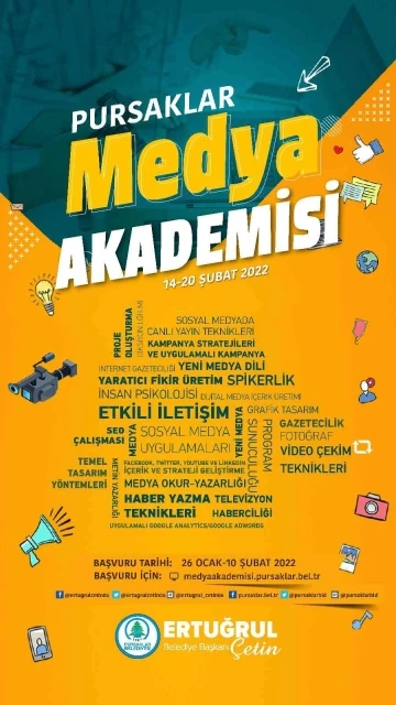 Pursaklar Medya Akademisi başlıyor
