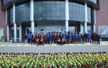 Rektör Ünal’dan başarılı sporculara tebrik
