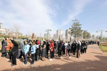 Şehitkamil Vadi Park’ta sağlığa adım attılar
