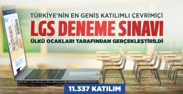 Ülkü Ocakları’ndan Türkiye’nin en büyük çevrimiçi LGS deneme sınavı
