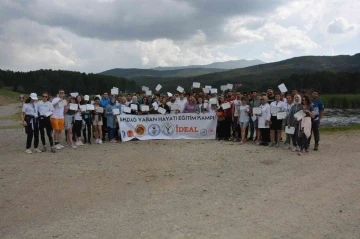 Yaban hayatı konulu eğitim kampı sona erdi
